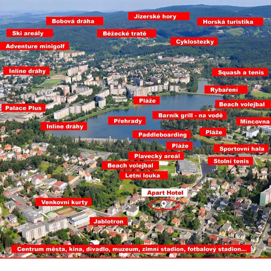 Apart Hotel Jablonec Jablonec nad Nisou Kültér fotó